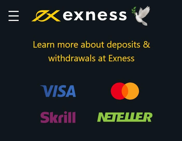 Make Your First Deposit at Exness