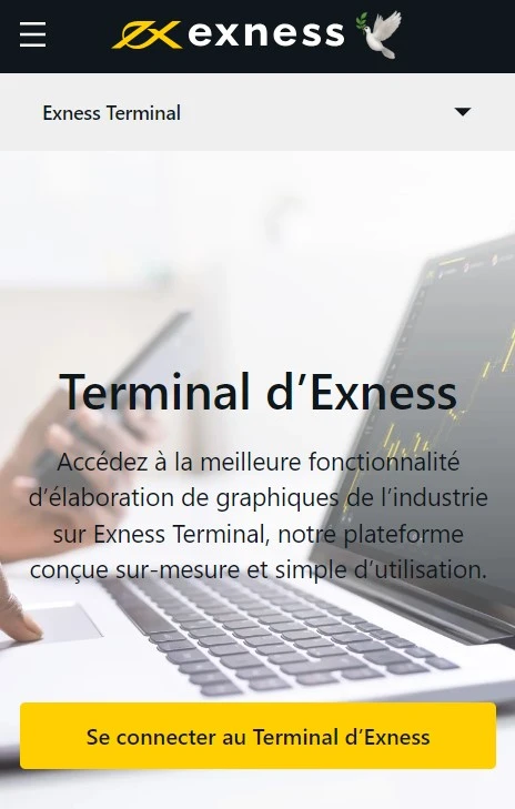 Exness Terminal.