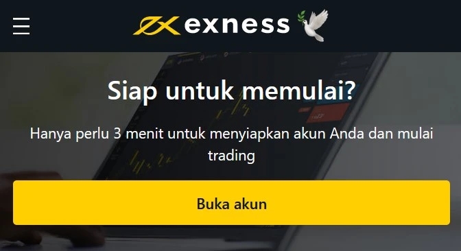 Bagaimana cara mendaftar Akun Exness melalui Aplikasi?