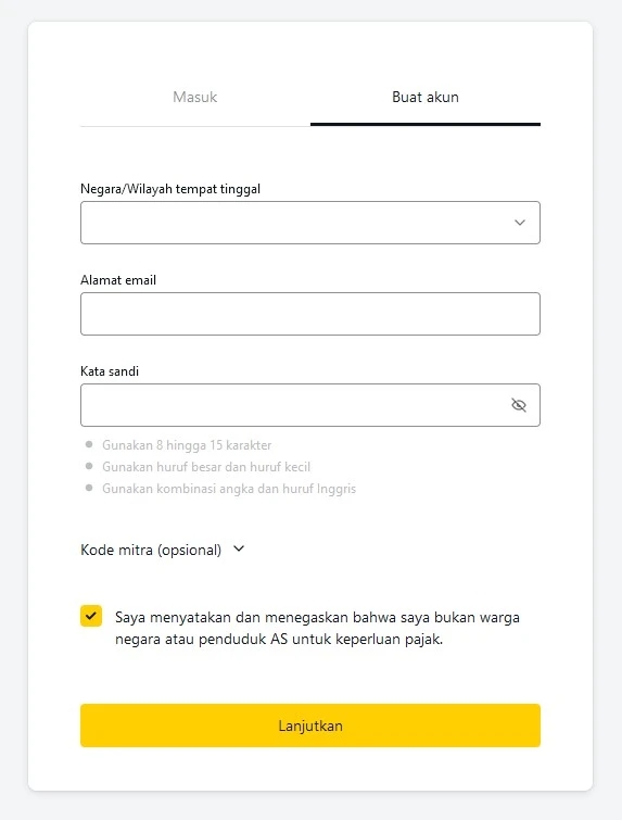 Cara Melakukan Deposit di Exness